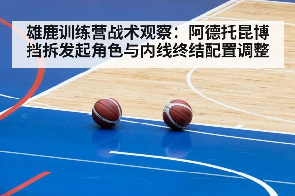 雄鹿训练营战术观察：阿德托昆博挡拆发起角色与内线终结配置调整